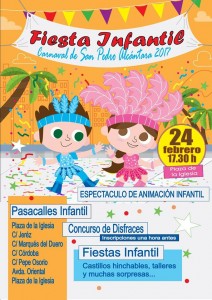 carnaval san pedro fiesta infantil