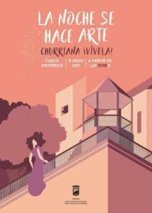 la noche se ace arte churriana