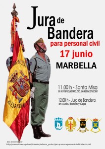 marbella jura de bandera