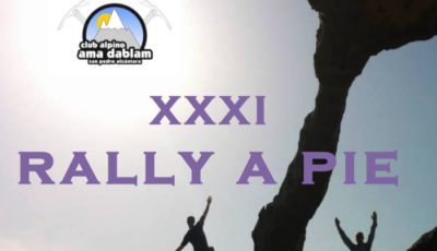 XXXI Rally a Pie Club Alpino Ama Dablam