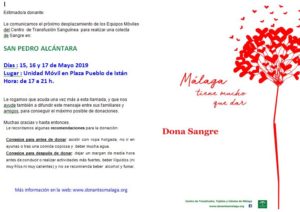 donar sangre san pedro