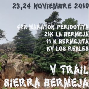 sierra bermeja carrera montaña