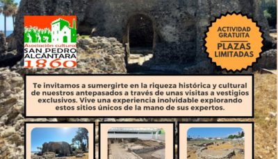 Descubre Nuestras Visitas Guiadas con San Pedro 1860