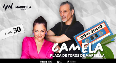 Camela celebra más de 30 años de carrera en el Marbella Live Fest