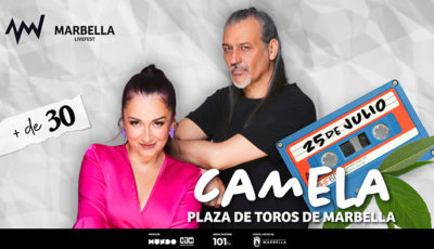 Camela celebra más de 30 años de carrera en el Marbella Live Fest