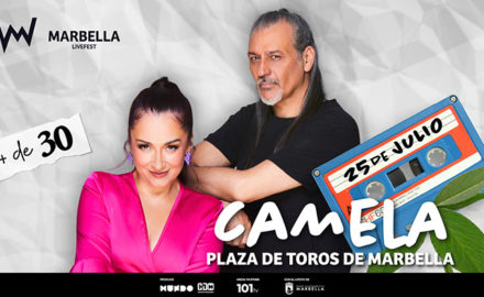 Camela celebra más de 30 años de carrera en el Marbella Live Fest