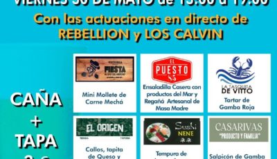 El Mercado Central de Marbella se llena de sabor con el evento ‘Caña más tapa’