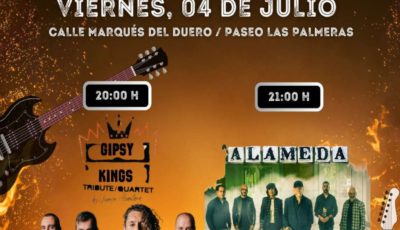 Noche de música al aire libre en San Pedro Alcántara