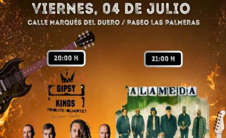 Noche de música al aire libre en San Pedro Alcántara
