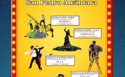 San Pedro Alcántara celebra la V Edición del Mes de las Artes Escénicas