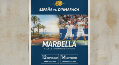 ¡Consigue tus entradas para la Copa Davis en Marbella! Un duelo entre España y Dinamarca que no te puedes perder