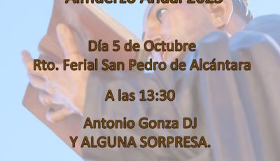 ¡Una Cita Ineludible! Almuerzo Anual 2025 de la Hermandad del Santo Patrón San Pedro de Alcántara