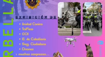 Exposición de Unidades de la Policía Local de Marbella