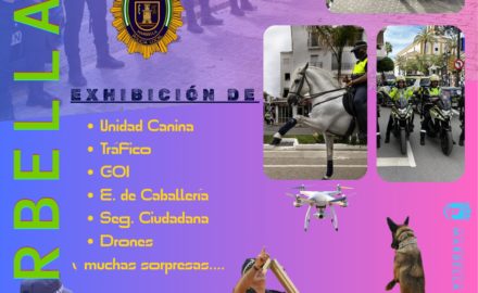 Exposición de Unidades de la Policía Local de Marbella