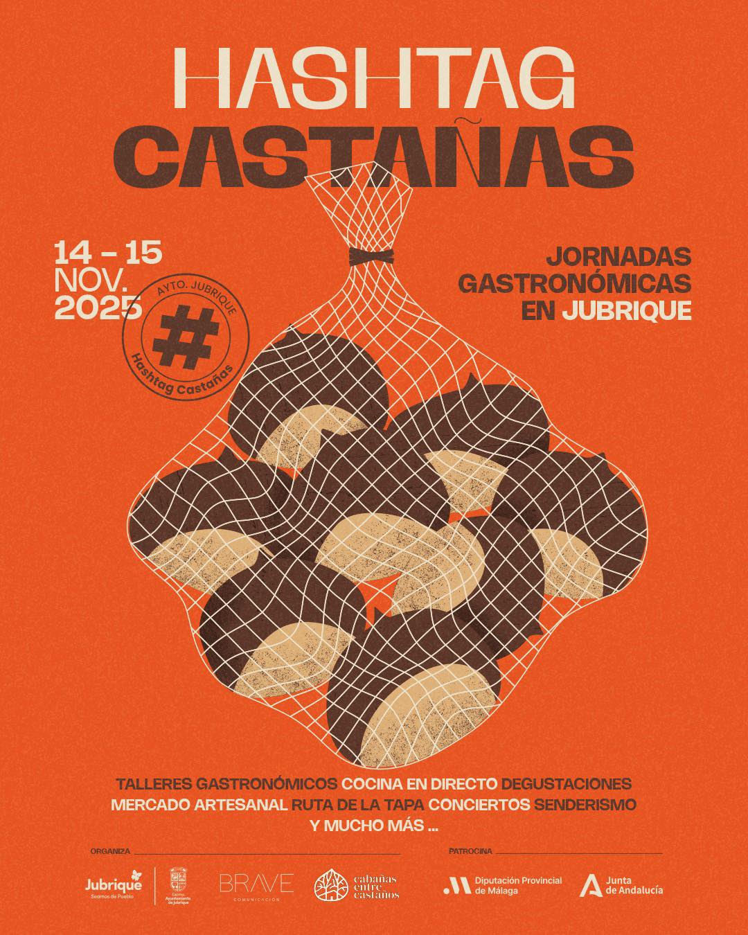 ¡LLega #HashtagCastañas a Jubrique! Un Fin de Semana de Sabor y Tradición en el Corazón del Bosque de Cobre