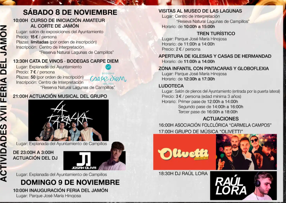 Campillos de Fiesta: La XVII Feria del Jamón y Productos Derivados