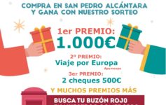 El tejido comercial de San Pedro Alcántara de la mano de la Asociación “Tus Tiendas Amigas” en colaboración con Ayto de Marbella, Tenencia de Alcaldía y Apymespa ponen en marcha la campaña “Reyes por un Día”. Comprando en los establecimientos de San Pedro Alcántara entrarás en un sorteo con diversos premios, depositando tus datos en los buzones rojos de los comercios.