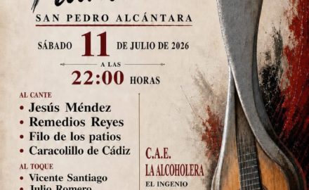 XLIII Festival de Cante Flamenco de San Pedro Alcántara 2026: una noche mágica para los amantes del flamenco