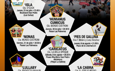 VI Edición MAE: San Pedro Alcántara se llena de artes escénicas este verano
