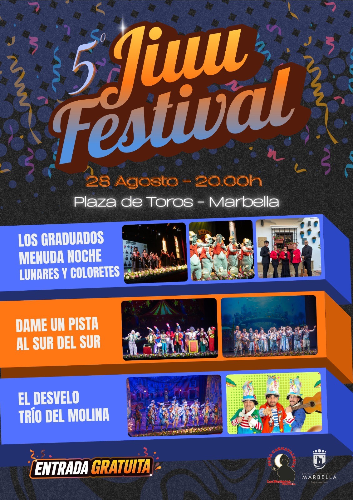 5º Jiuuu Festival en Marbella: música en directo y entrada gratuita