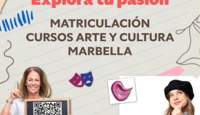Cursos de Arte y Cultura Marbella 2026: abre la matrícula y descubre todo lo que puedes aprender