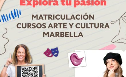 Cursos de Arte y Cultura Marbella 2026: abre la matrícula y descubre todo lo que puedes aprender