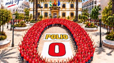 Cartel de la marcha Polio 0 San Pedro Alcántara del Rotary Club, 8 de noviembre de 2026