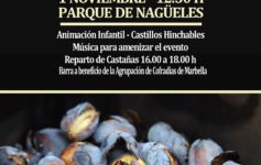Cartel del Tostón Marbella 2026 en el Parque de Nagüeles
